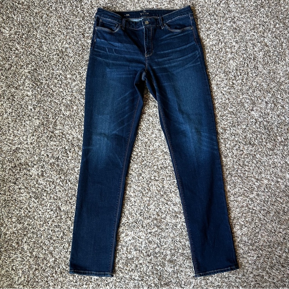 White House Black Market Slim Fit Jeans - 12 Tall